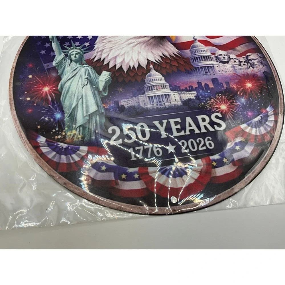 Collectible USA 250th Anniversary disc, brand new, very detailed‎ / colorful